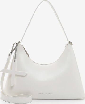 Suri Frey Shoulder Bag ' ALEXANDER ' in White: front