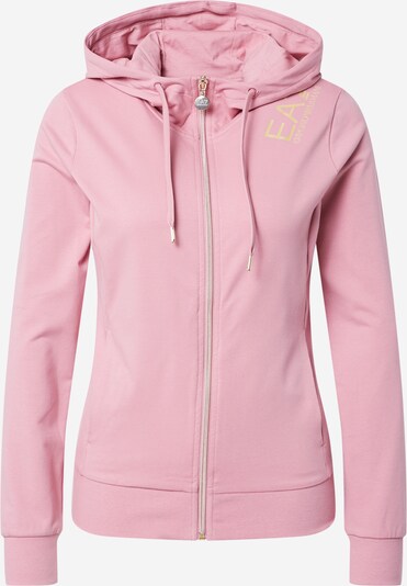 EA7 Emporio Armani Sweat jacket in yellow gold / Pink, Item view