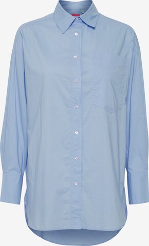 The Jogg Concept Blouse in Blue: front