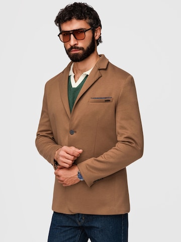 Ombre Regular Fit Sakko‌‌‌‌‌‌‌‌‌ in Braun
