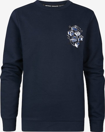 Petrol Industries Sweatshirt 'Elmhurst' in Blau: predná strana