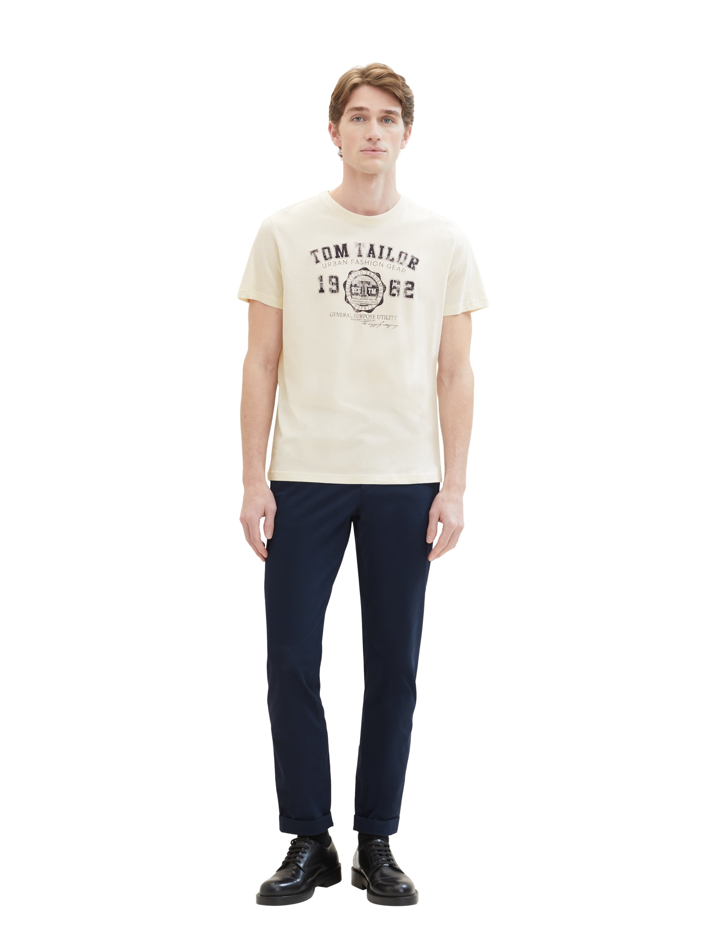T-Shirt TOM TAILOR en beige