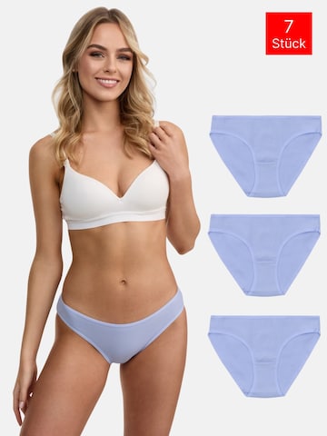 Tazzio Slip '3er-Pack F941' in Blau: Vorderseite