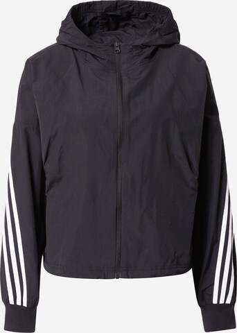 ADIDAS SPORTSWEAR - Chaqueta de chándal en negro: frente