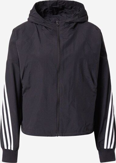 Geacă sport ADIDAS PERFORMANCE pe negru / alb, Vizualizare produs