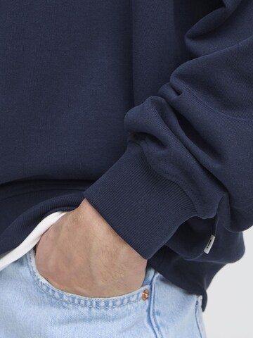!Solid Polokragenpullover ' SDOWNEY ' in Blau