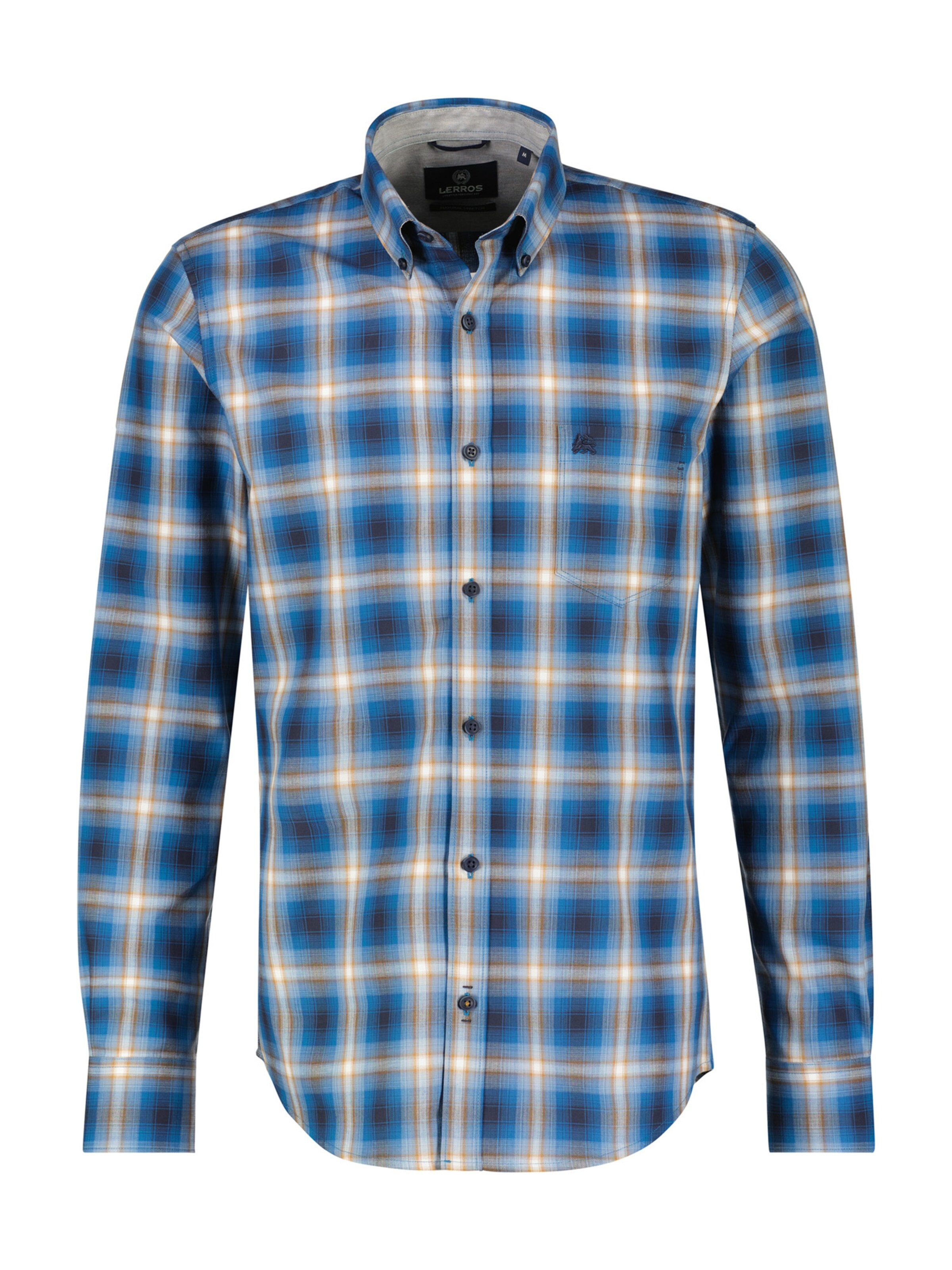 LERROS Overhemd in Blauw: voorkant