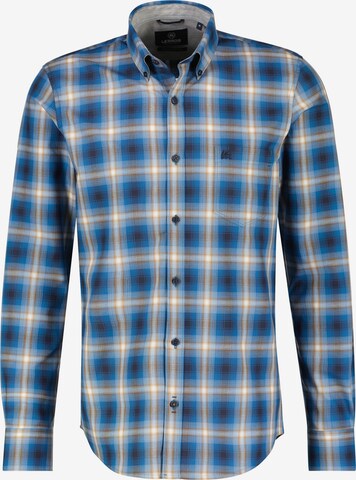 LERROS Regular fit Button Up Shirt in Blue: front