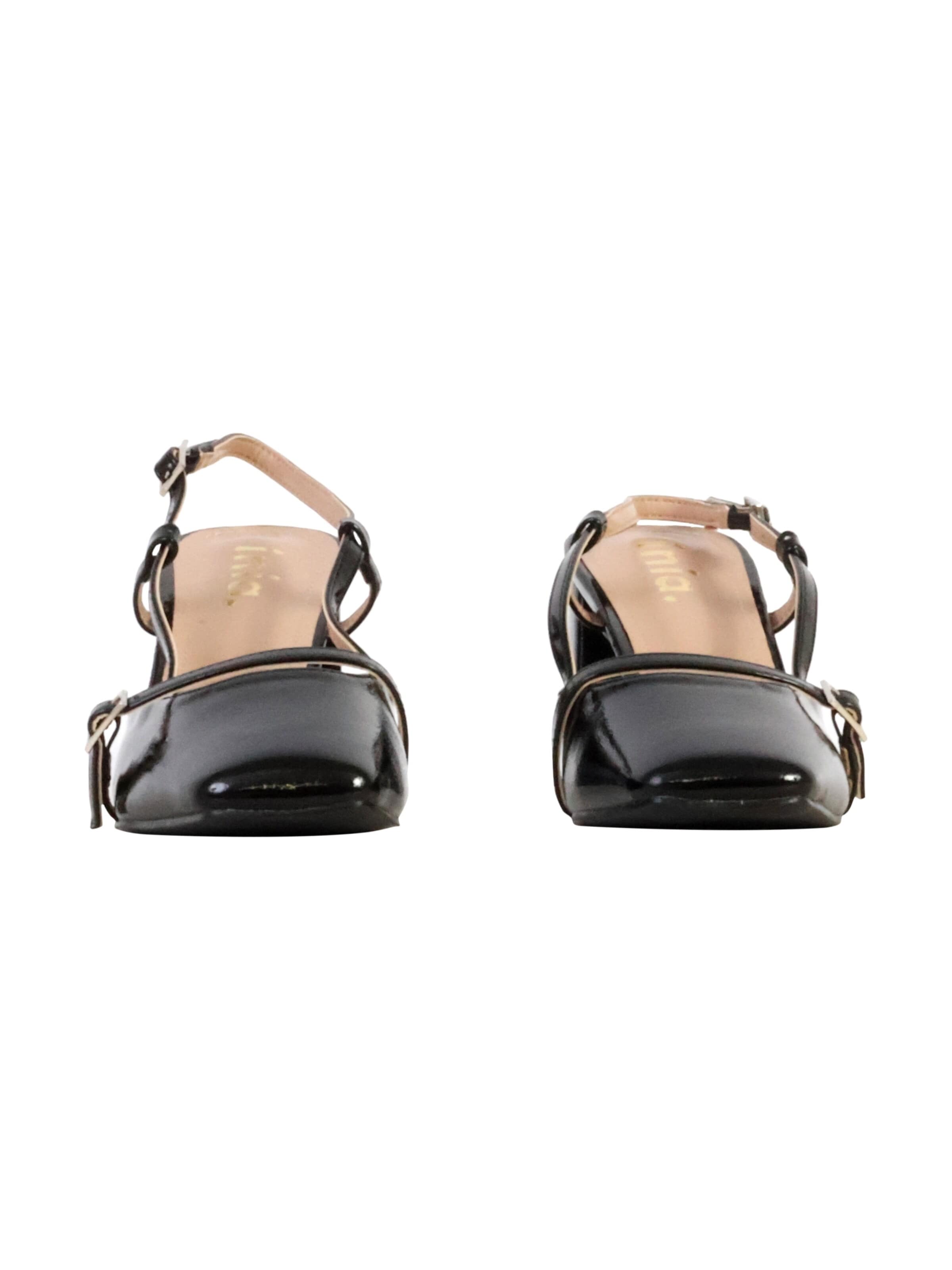 Super Mode Sandaal 'Inia-Sandalen mit Absatz' in Zwart