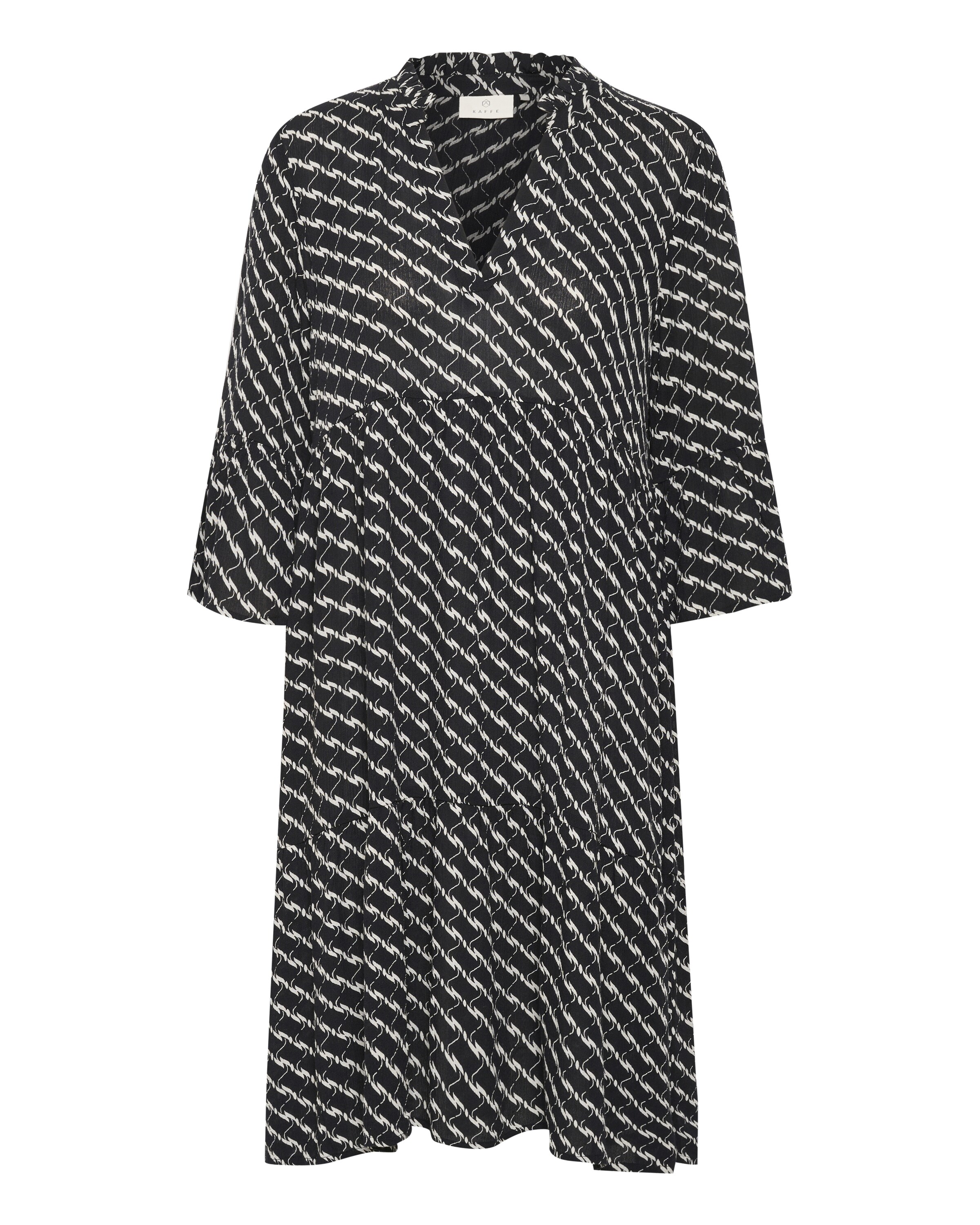 Kaffe Kjole 'Marita' i sort: forside