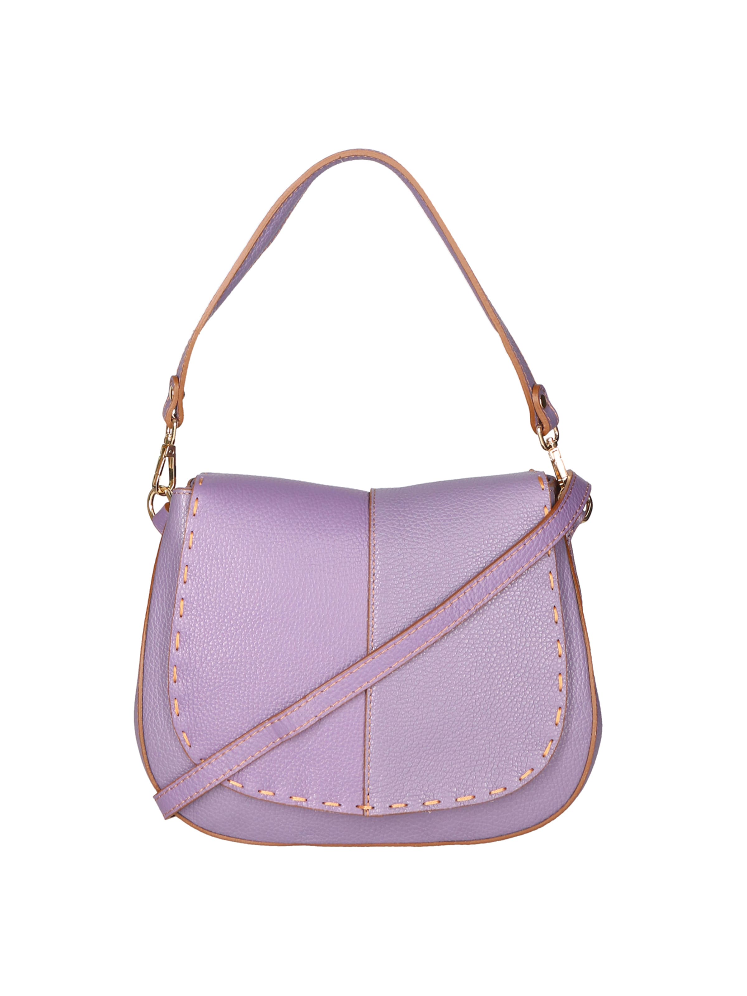 Gave Lux Schoudertas in Lila: voorkant