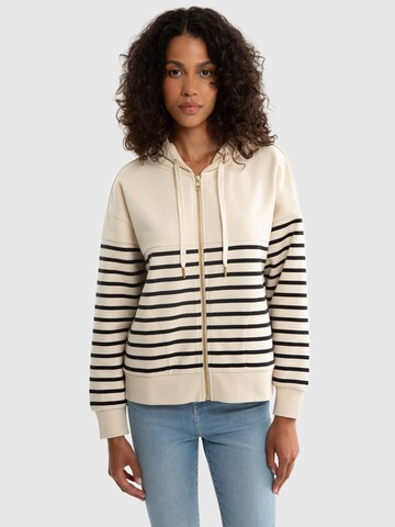 Giacca di felpa di BIG STAR in bianco: frontale