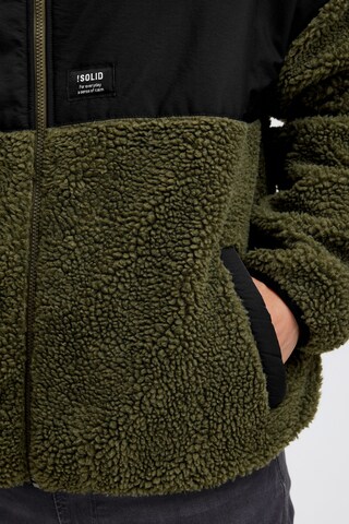 !Solid Fleece Jacket 'Mark' in Black