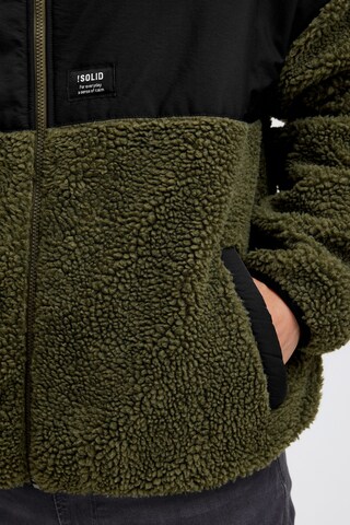 !Solid Fleece jacket 'Mark' in Black