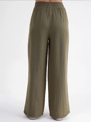 MixRay Wide leg Broek in Groen