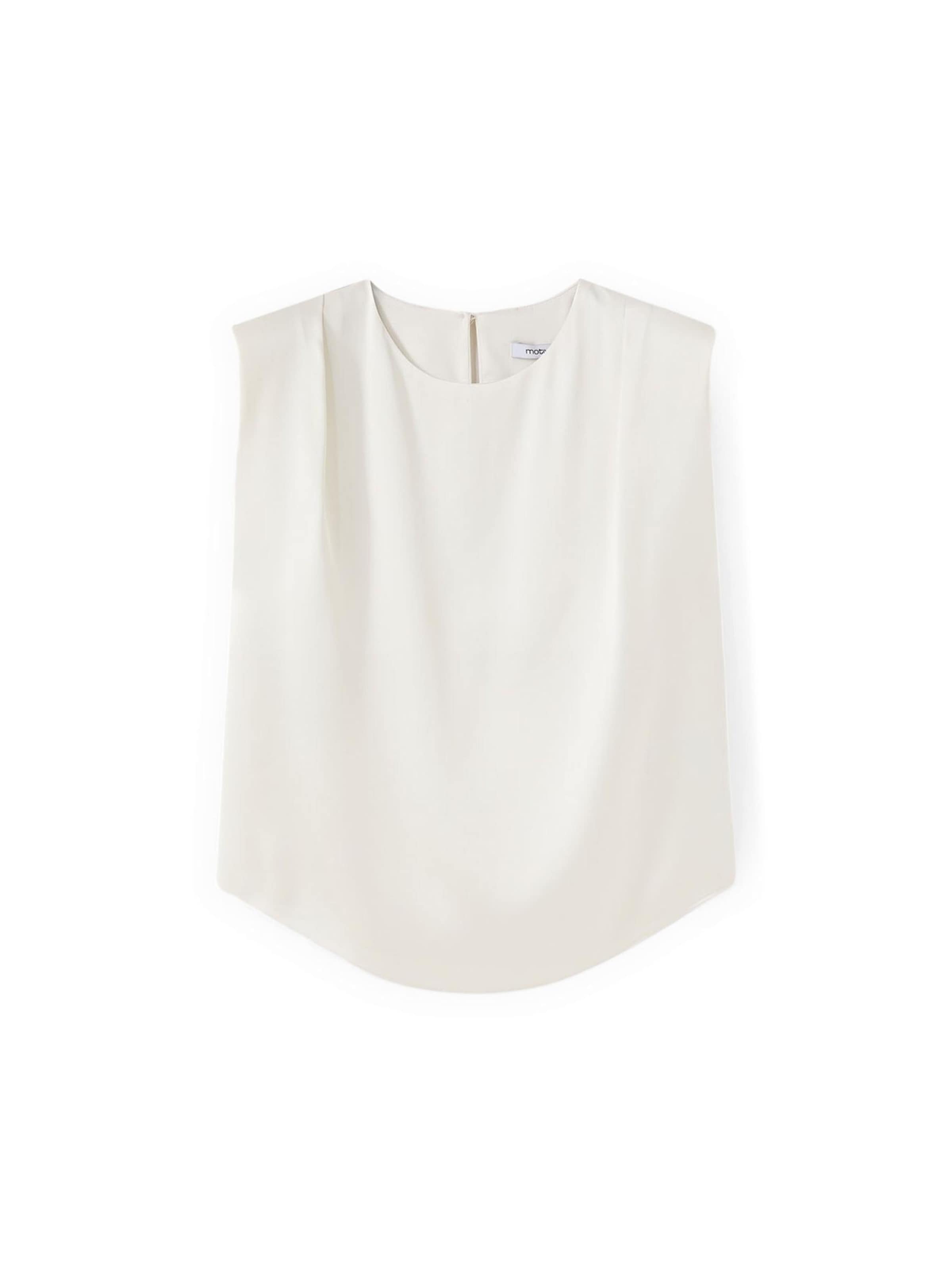 MOTIVI Blouse in Wit: voorkant