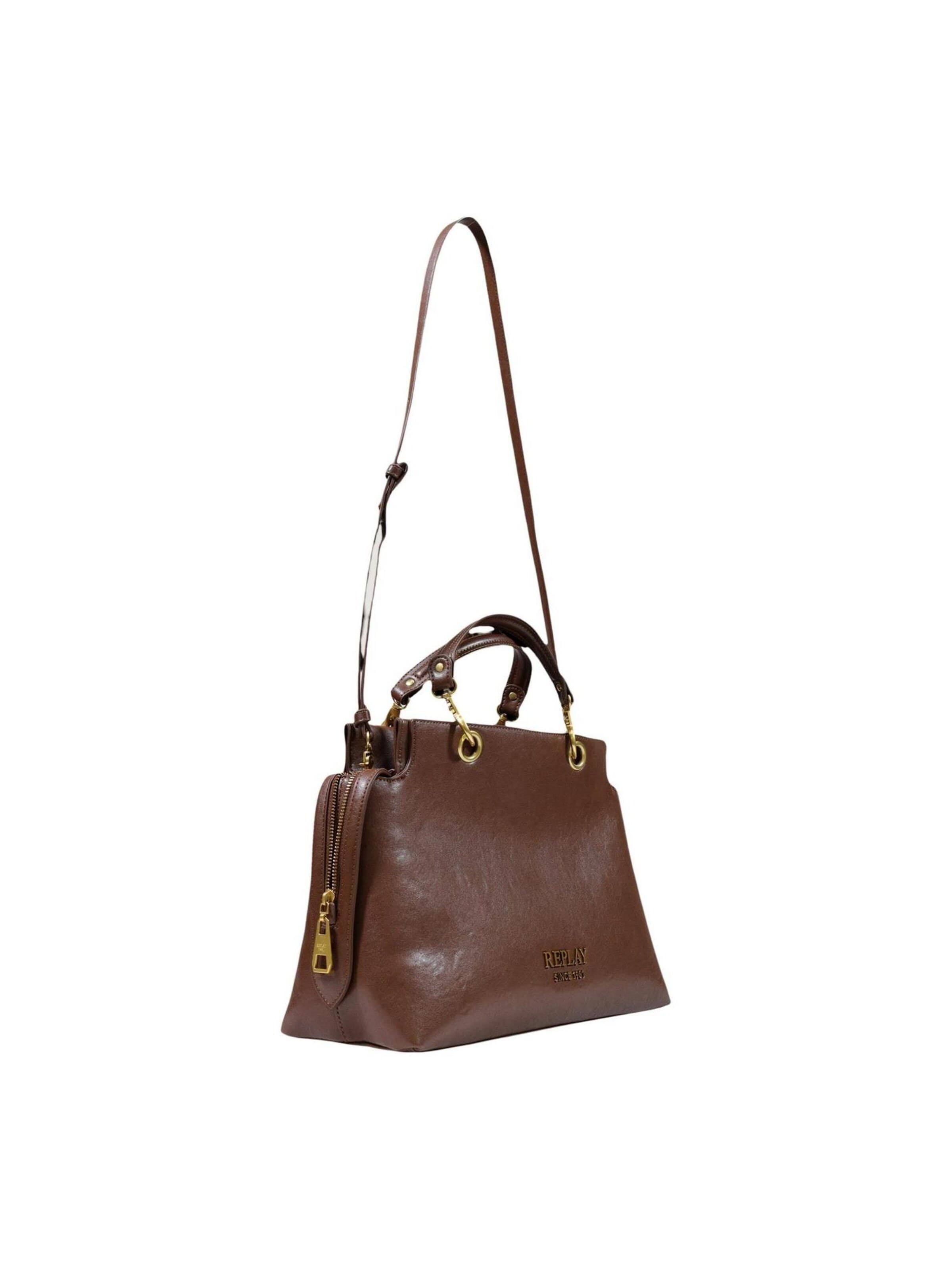 REPLAY - Bolso de hombro 'VINTAGE PU FW019Y.000.A7243S' en marrón