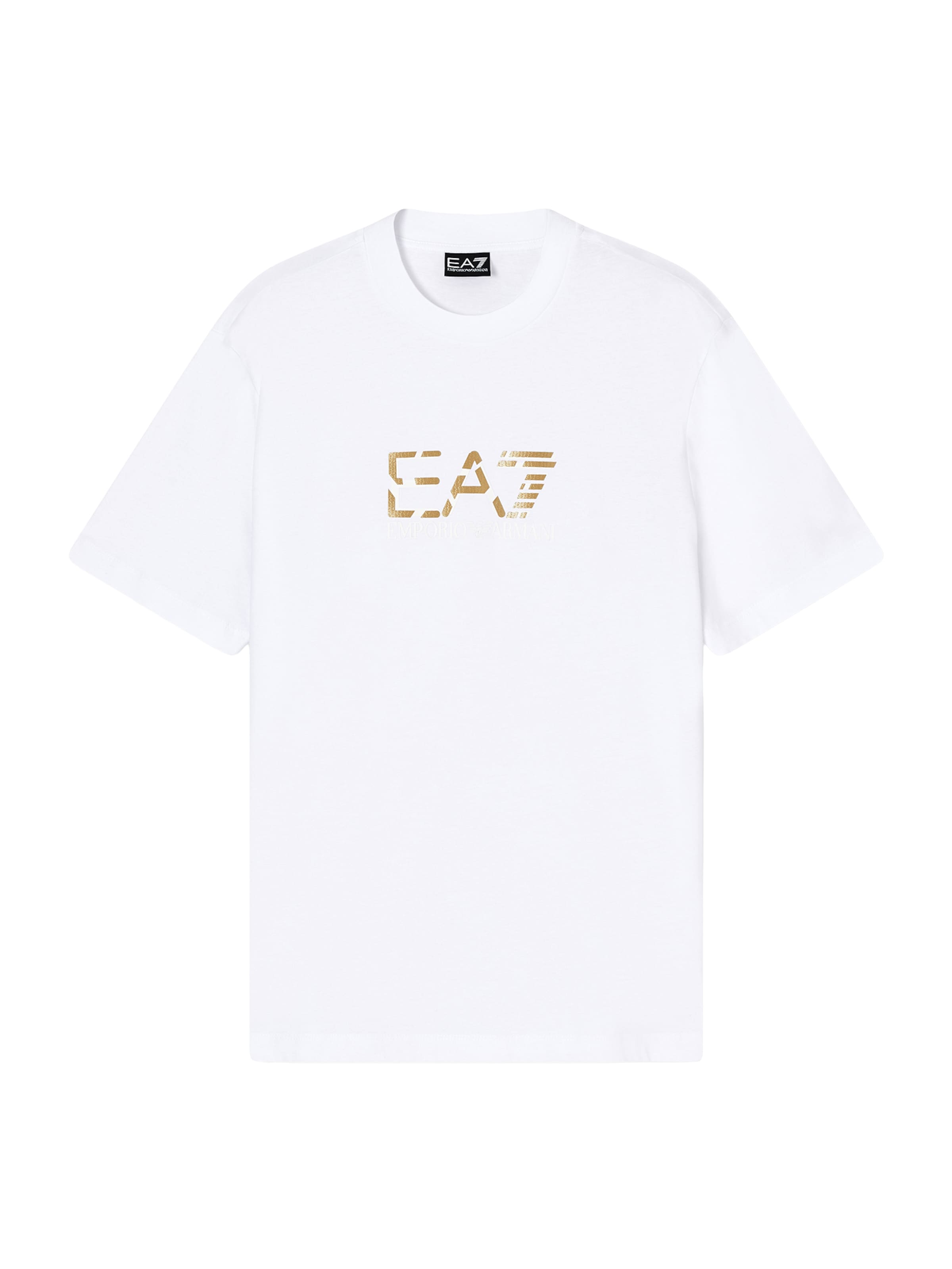 Maglietta '7M001562UC001' di EA7 Emporio Armani in bianco: frontale