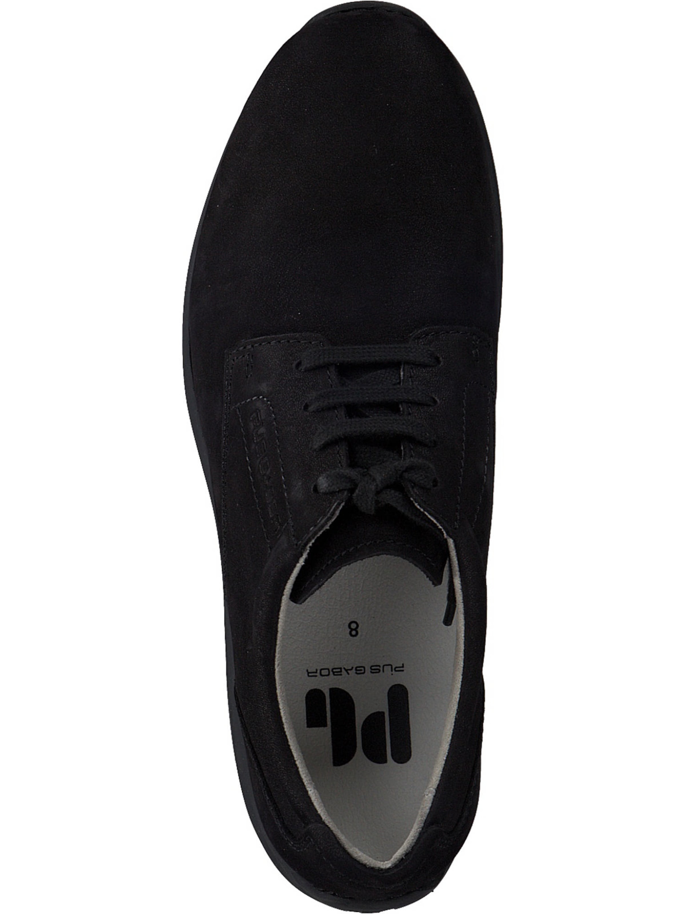 Pius Gabor Athletic lace-up shoe in Black