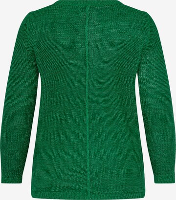 ONLY Carmakoma Sweater 'Foxy' in Green