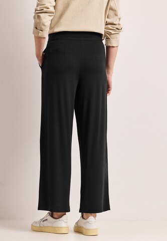 STREET ONE Loosefit Hose in Schwarz