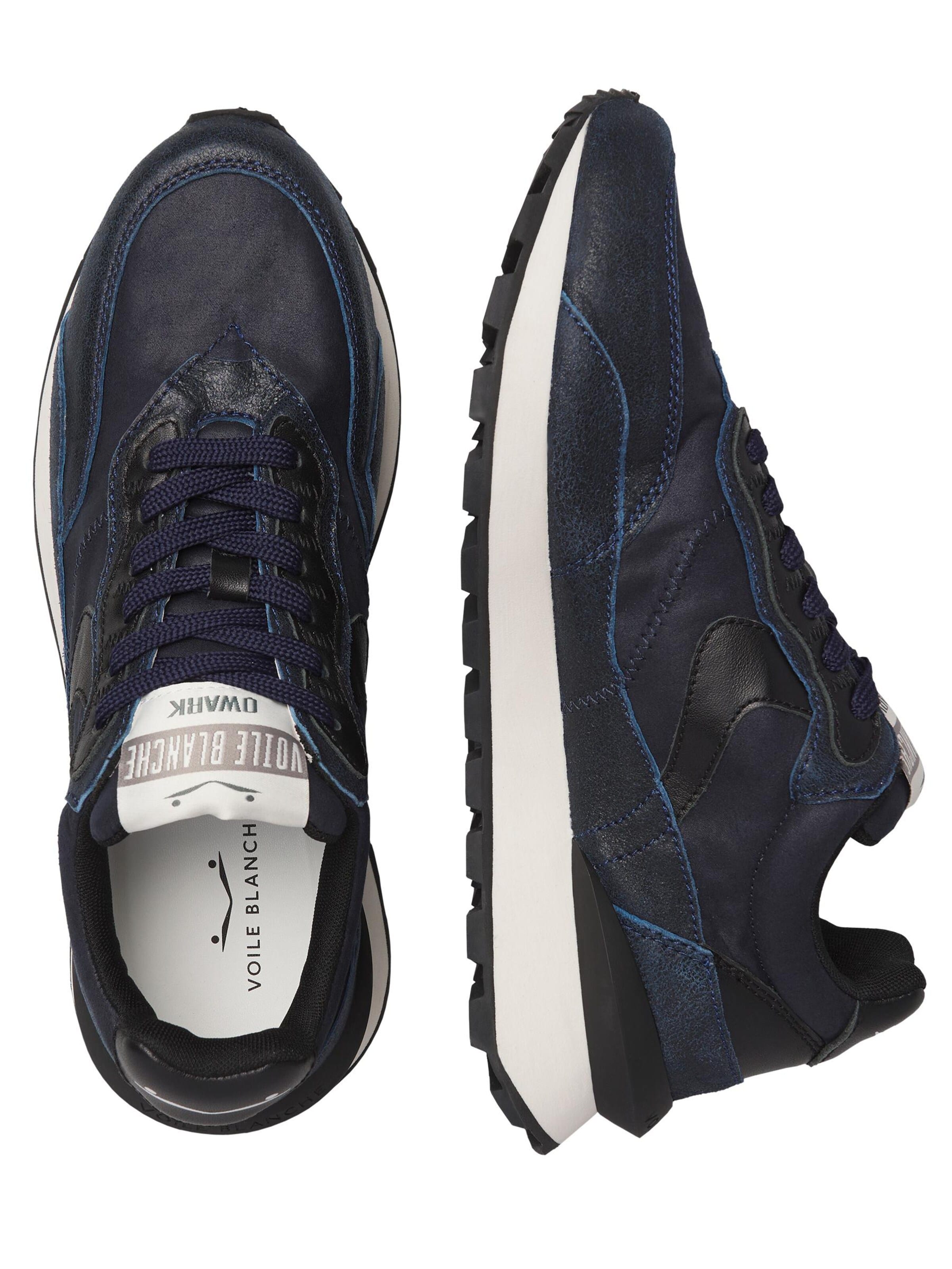 Baskets basses 'QWARK HYPE MAN.' Voile blanche en bleu