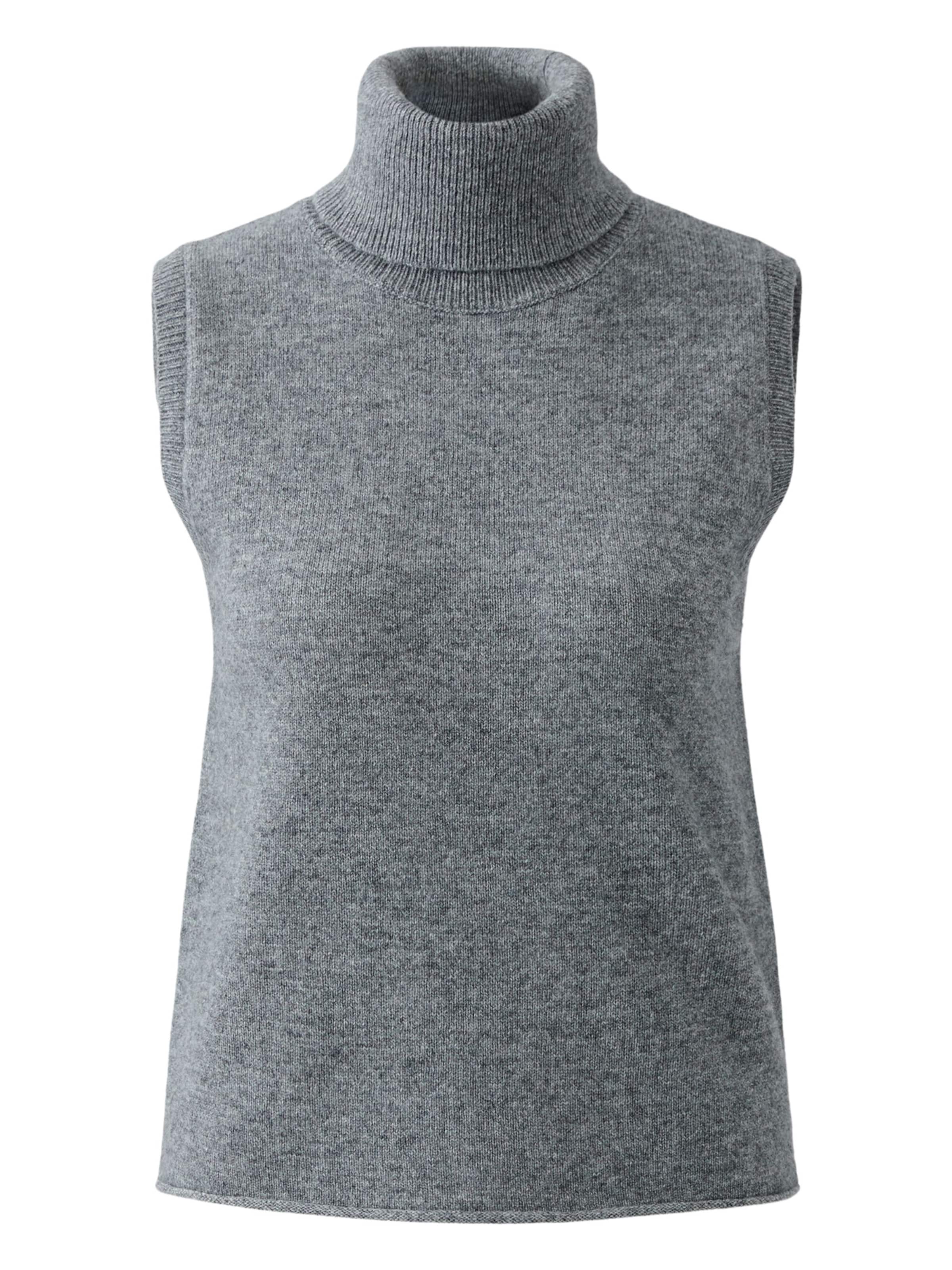 OUI Stricktop in Grau: Vorderseite