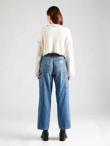BDG Urban OutfittersLoosefit Traperice 'CARPENTER' - plava boja