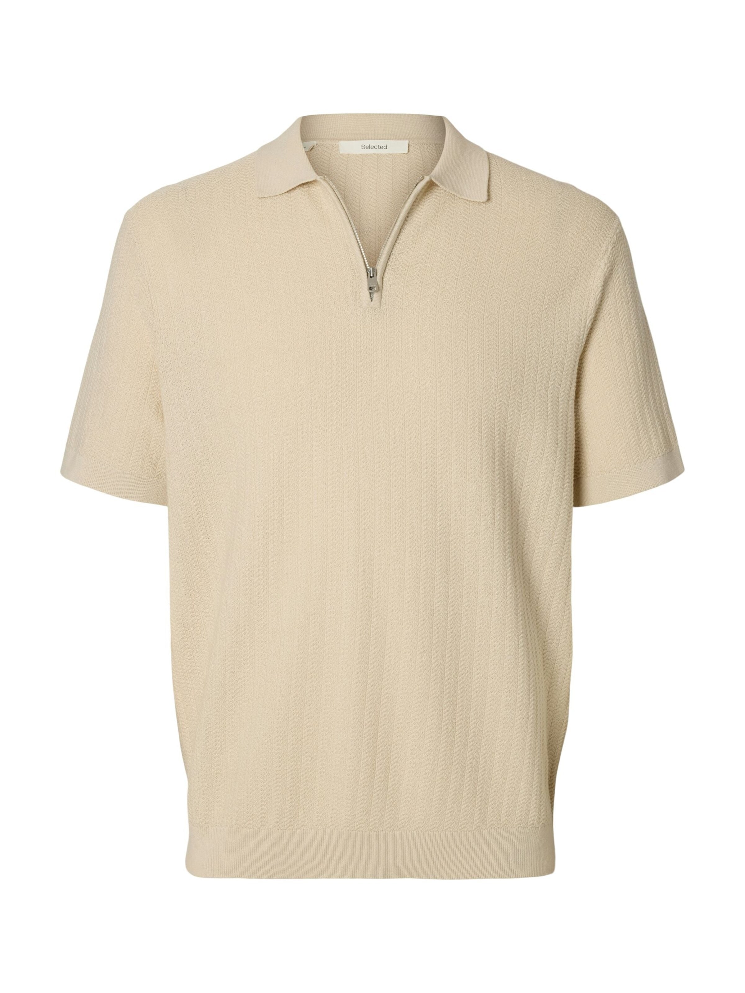 Pull-over 'Panna' SELECTED en beige : devant