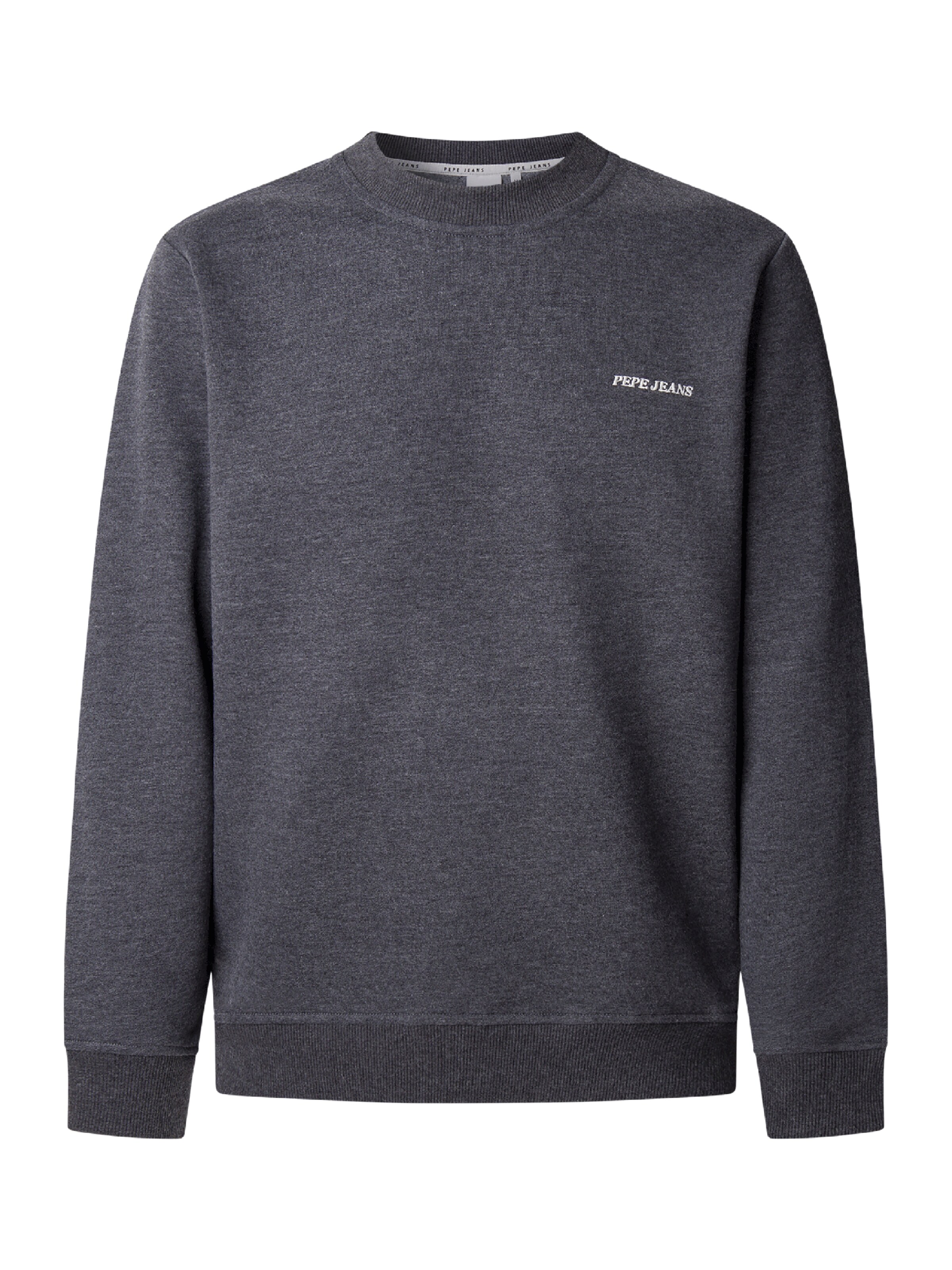 Pepe Jeans Sweatshirt 'Damian' in Grau: Vorderseite
