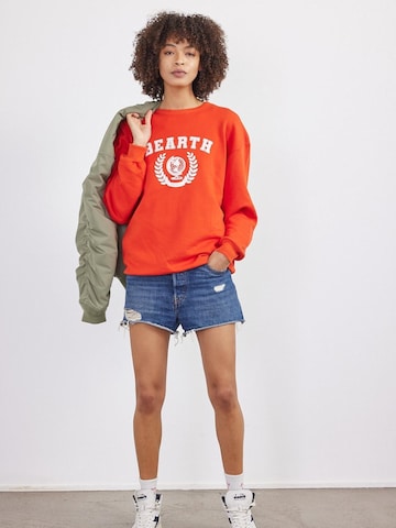 BEARTH Sweatshirt 'College' in Rot