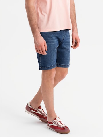 Ombre Regular Jeans in Blauw