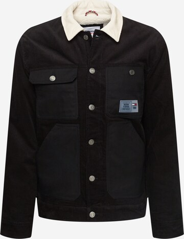 Tommy Jeans Between-Season Jacket in Black: front