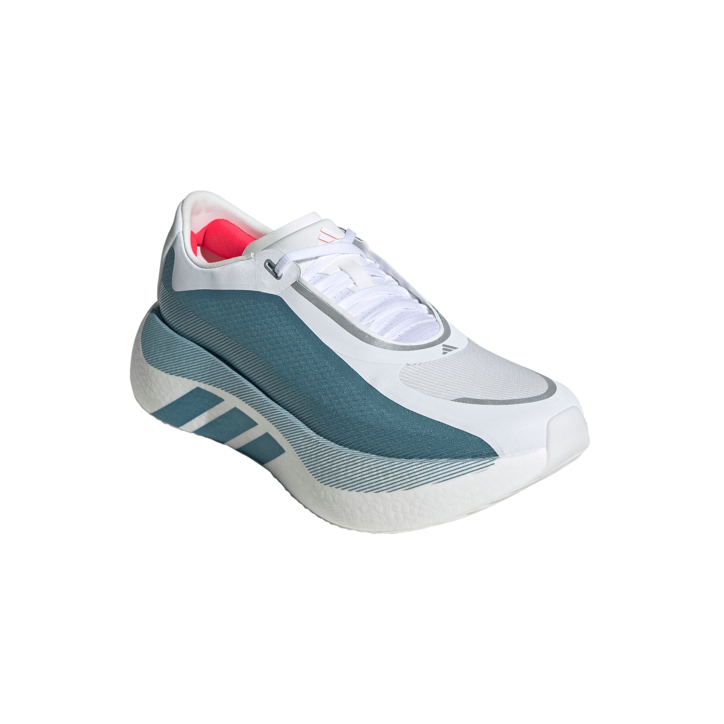 Scarpa da corsa 'HYPERBOOST EDGE' in 39-39,5 ADIDAS PERFORMANCE di colore petrolio / argento / bianco, Visualizzazione prodotti