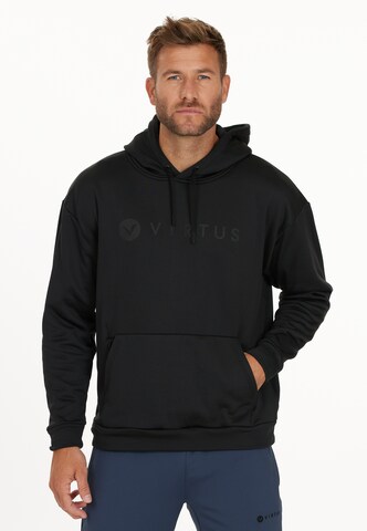Virtus Sweatshirt in Schwarz: Vorderseite