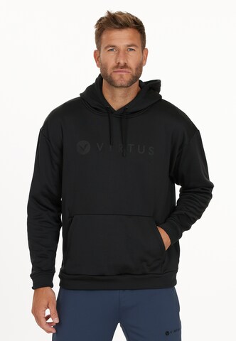 Virtus Athletic Sweatshirt in Black: front