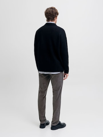 JACK & JONES Slim fit Chino trousers 'JPSTMarco' in Grey