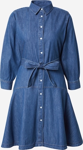 Robe-chemise 'ZYLPHA' Lauren Ralph Lauren en bleu : devant