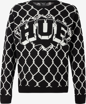 HUFPulover 'Breakthrough' - crna boja: prednji dio