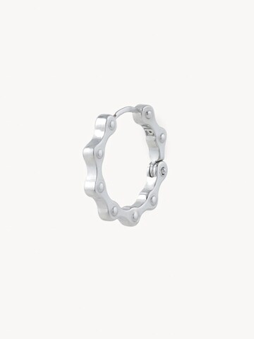 YParis Earrings 'Boucle Willie S' in Silver: front