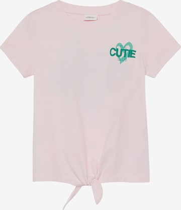 s.Oliver Shirt in Pink: front