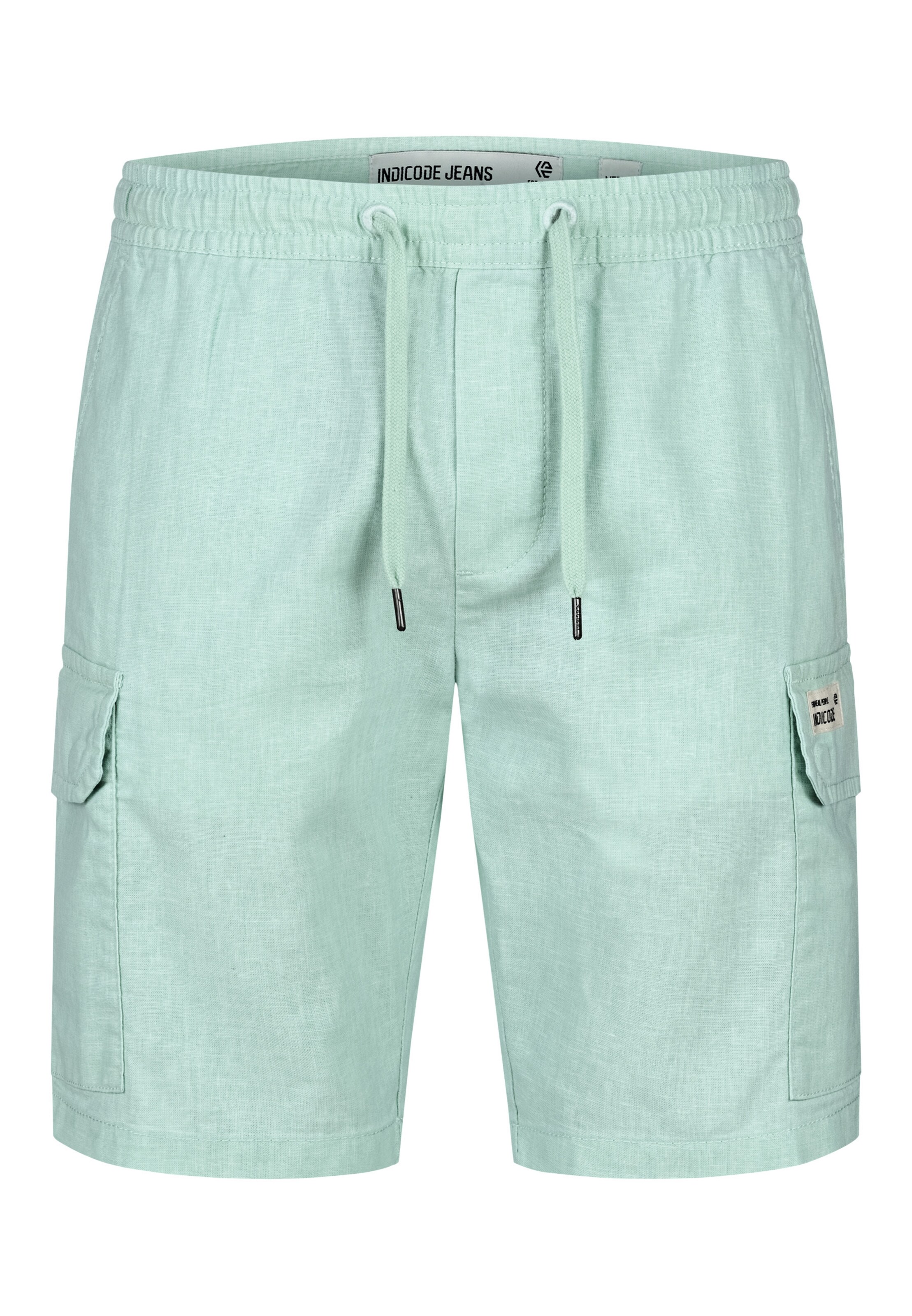 INDICODE JEANS Chino trousers ' INCorry ' in Blue: front