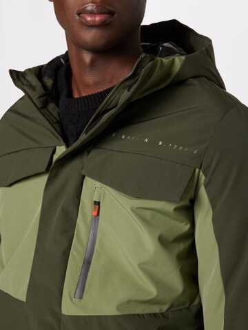 Parka mi-saison 'FRIDAY' JACK & JONES en vert