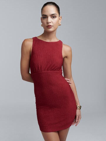BWLDR Jurk in Rood: voorkant