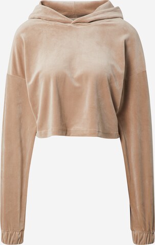 Urban Classics Sweatshirt in Beige: voorkant