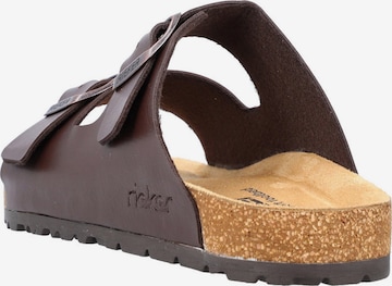 Rieker Mules in Brown