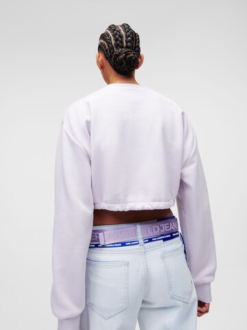 KARL LAGERFELD JEANS Bluzka sportowa w kolorze biały