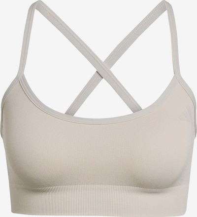 ADIDAS PERFORMANCE Sportski grudnjak u bež siva, Pregled proizvoda