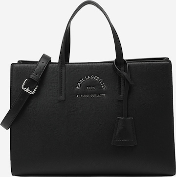 Karl Lagerfeld Handbag 'Rue St-Guillaume' in Black: front