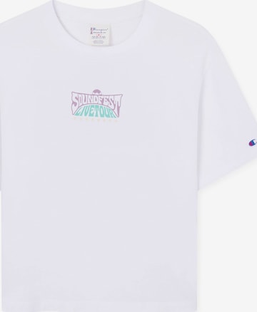 Champion Authentic Athletic ApparelMajica - bijela boja: prednji dio